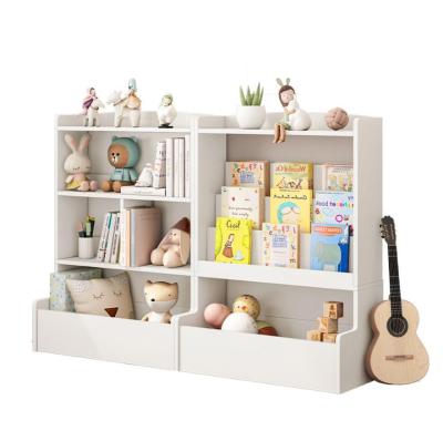 China Floor Adjustable Children's(Height)Shelf Small Picture Book Shelves Household Library for sale