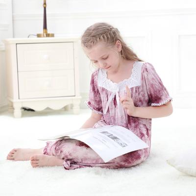 China Thermal Sensitive Girls Princess Nightgown Loose Cotton Comfortable Breathable Multi Style Soft Dress for sale