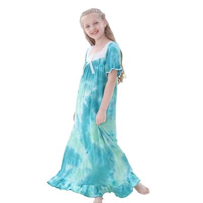 China Girl's Princess Pajamas Loose Cotton Exquisite Comfortable And Breathable Thermal Multi Style Soft Dress for sale