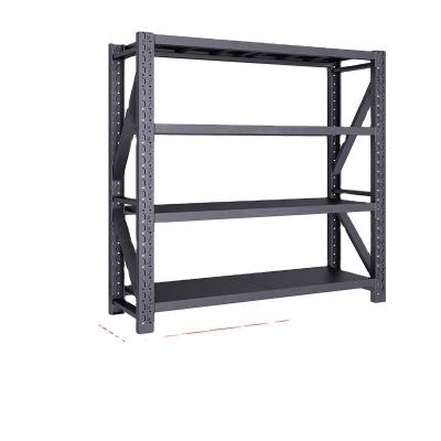 China Easy Heavy Duty Storage Shelf Adjustable Metal Shelving Steel Unit for sale