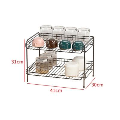 China Dustproof Multi-Layer Desktop Bar Viable Multi-Layer Tea Room Shelf Small Tea Shelf Drain Wrought Iron Cup Holder High Quality Multi-Functional for sale