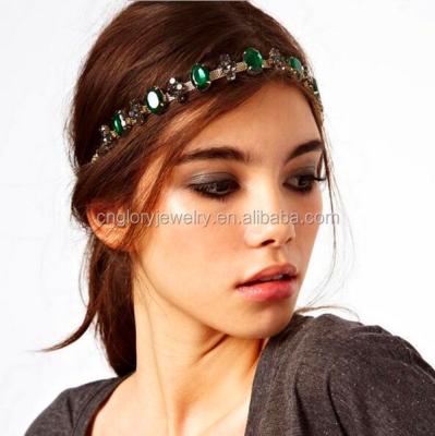 China Wholesale ALLOY Alibaba Hair Accessories Chains Indian Bridal Hair Jewelry for sale