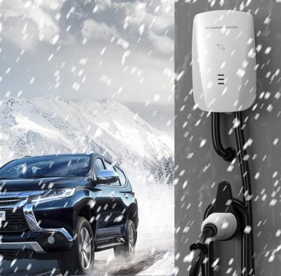 China Electric Vehicle FAST Charging Selling Reasonable Price Level 2 Ac Fast Ev Car Charger Wallbox For Home for sale