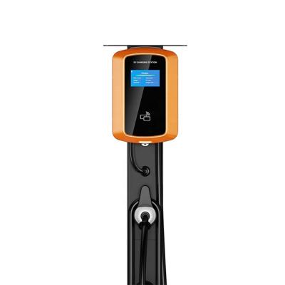 China EV Charger Pile Wireless Wallbox 11KW Type 2  Fast Electric Car EV Charger Charging Station for Home for sale