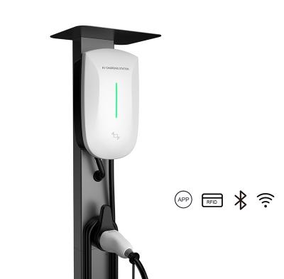 China AC Home Charging Wholesale European Standard Fast EV Charger 7KW 11KW 22KW Home Wall Mount Charging Station for sale