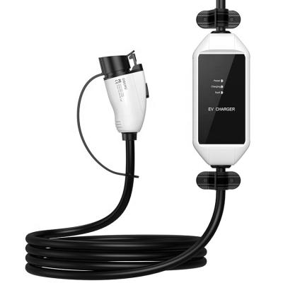 China Electric Vechile Charging Cheap China Wholesale Adjustable 8-32A Type 1 Type 2 Mobile Ev Charger Withth App for sale