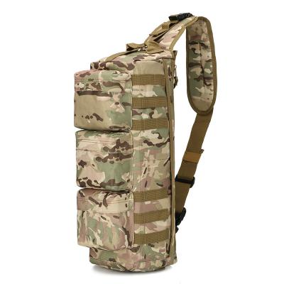 China Camouflage Waterproof Tactical Backpack Large Capacity Multi-Layer Shoulder Cross-Body Bags For Military Fan for sale