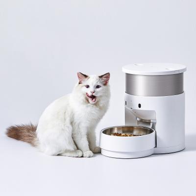 China PETKIT Automatic Pet Food Vending Machine With Voice Recorder 20s Smart Cats Dogs Feeder for sale