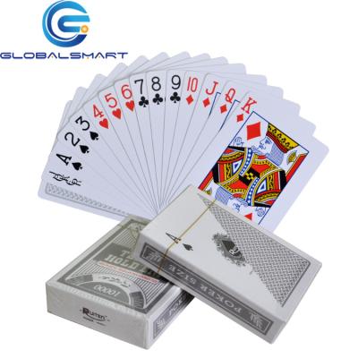 China New Technology Waterproof RFID Custom Playing Cards For Casinos for sale