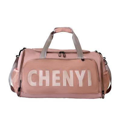 China Latest\fasion 2023 fashion Oxford cloth waterproof hand luggage unisex students bags gym fitness bag travel duffel bag for sale