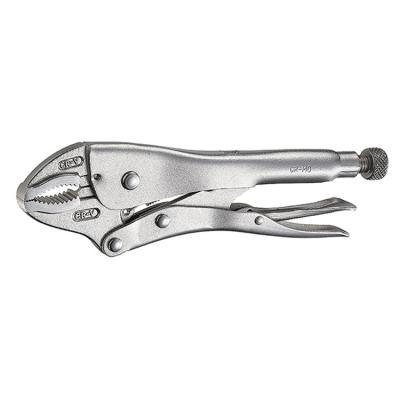 China Widely Used Curved Universal Set of Chrome Vanadium Special Design Maxillary Locking Pliers Locking Pliers for sale