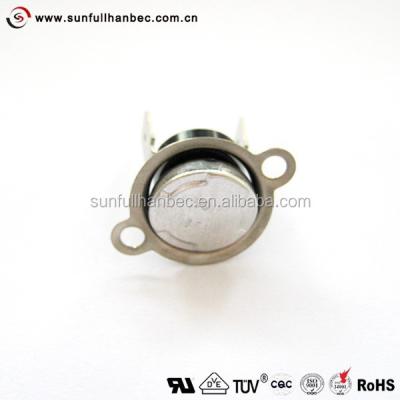 China Household KSD Bimetal Fuse / Temperature Fuse / HB2 Thermal Switch 150C 250V 10A for sale