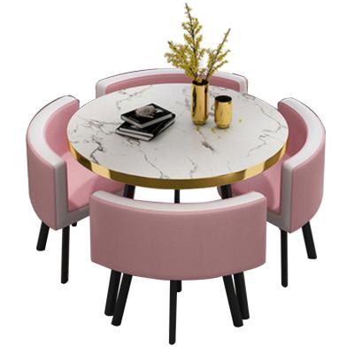 China Modern simple living room furniture large coffee table design small apartment coffee table round multi-functional coffee table for sale