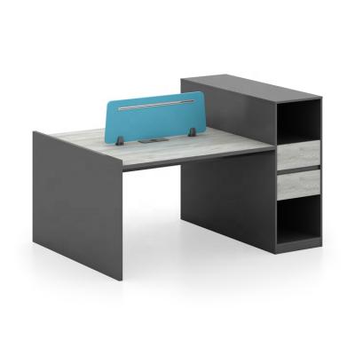 China Demountable Office Furniture Designs 2/4/6 Person Modern Workstation Desk Table for sale