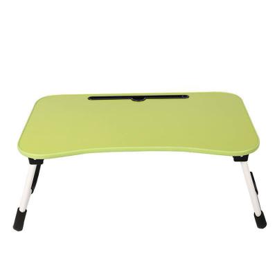 China Hot Simple Durable Foldable Laptop Desk Study Bedroom Table Wood Folding Table for sale