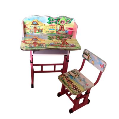 China Adjust the size children furniture study ergonomic cprimary table chair for children for sale