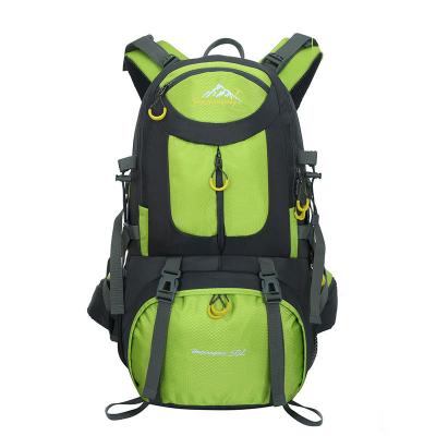 China 50L Waterproof Outdoor Camping Bag Men Bag Women Hiking Climbing Rucksack Travel Equipment Sports Bag Big Load Mochila for sale