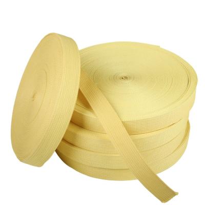 China Aramid Fiber Webbing Meta Aramid High Strength Fiber Woven Tape Fabric Flame Retardent Flame Retardent Aramid Flame Retardant Seat Belt for sale