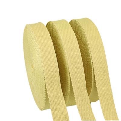 China Custom Aramid 25Mm Aramid Belt Woven Belt Light Artillery Rocket System Tape Outdoor Seat Belt Military Flame Retardant Webbing for sale