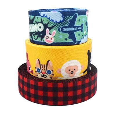 China Other Factory Supply Customized 1 Inch Printed Nylon Webbing For Pet for sale