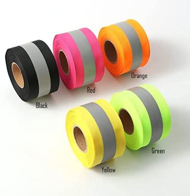 China Polyester Wear-resistant High Visible Reflective Webbing Reflective Stripes Reflect Tape Woven Tape for sale