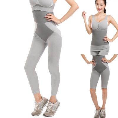 China Antibacterial Seamless Hip Lifter Pants High Waist Yoga Leggings Women Body Shapewear Pants for sale