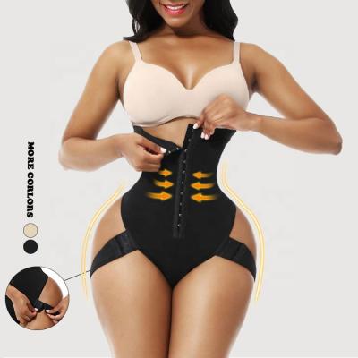 China Antibacterial Adjustable Colombian butlifter jumpsuit high waist body shaper panties fajas girdle panties ladies bady shaper for sale