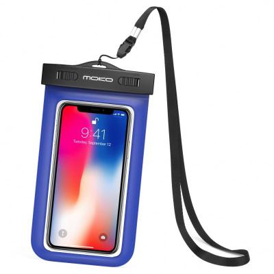 China 100% Eco-friendly Universal Cell Phone Case PVC Underwater Phone Accessories Dry Bag Pocket Waterproof Phone Case for sale