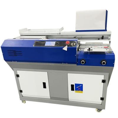 China Wholesale High Quality Customized DEBO Cheap Book Glue Binding Machine Automatic Printing Line Binding Machine 320mm for sale