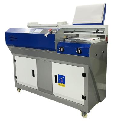 China Best Factory DEBO 320mm Glue Book A4 Book Binding Machine Hot Sale Flatbed Perfect Perfect Hot Selling Binding Machine for sale