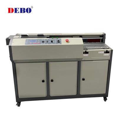 China Wholesale High Quality Customized DEBO Cheap Book Glue Binding Machine Automatic Printing Line Binding Machine 330mm for sale