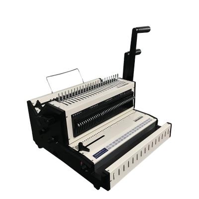 China Sprial A4 Paper Binding Bright Plastic Wire Binding Book Binding Machine 4:1 Size 46 Size 46 Holes Perfect for sale