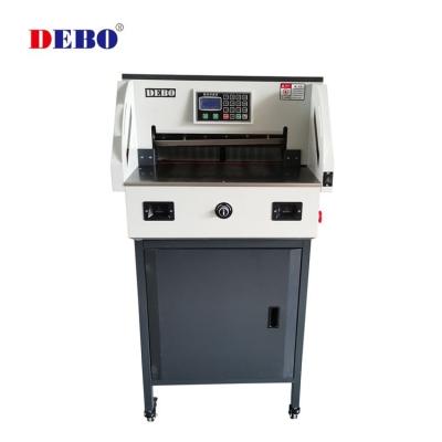 China Shops Printing Logo China Supplier Debo Paper Custom Cutting Machine Digital Automatic Paper Cutter for sale