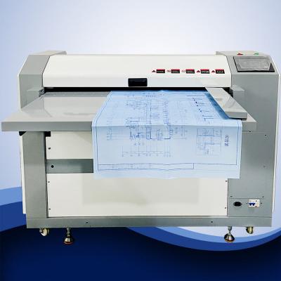 China Hotels Large Format A1 And A0 Size Paper Folder One Step Folding Machine for sale