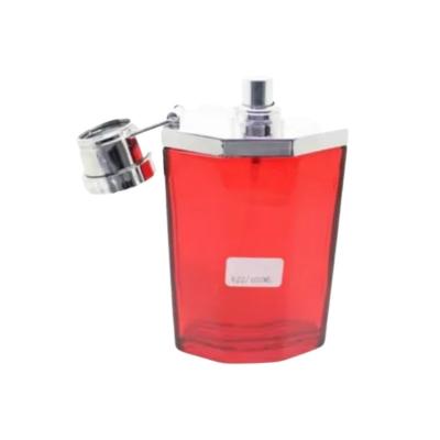 China Perfume Bottle Can Be Refillable And Material Is Glass  With Siliver Cover zu verkaufen