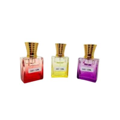 China 30ml Small Capacity Fancy Glass Perfume Bottle with Pump and Bottle Cap zu verkaufen