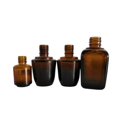 China Las botellas del dropper de los cosméticos 50ml Brown con a prueba de niños/sisan el casquillo de la prueba en venta