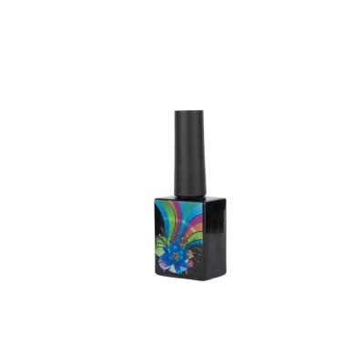 Chine Aspect léger de bouteille noire chromatique cosmétique de vernis à ongles bel à vendre