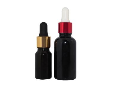 중국 10ml 30ml Boston Round Black Matte Frosted Cosmetic30ml Frosted Glass Dropper Bottle 판매용