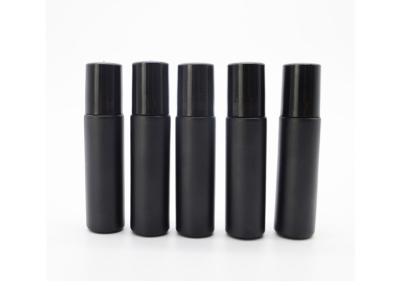 Cina Bottiglie vuote 5ml -10ml del rullo del profumo di colore nero per il cosmetico/crema dell'occhio in vendita