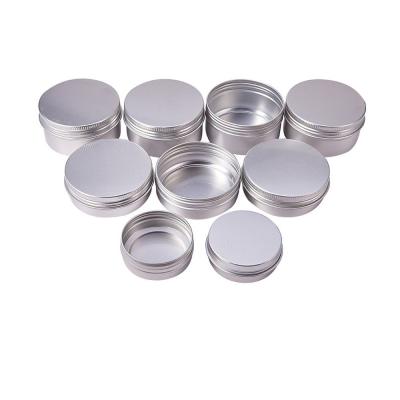 China Tarro poner crema de aluminio vacío 15ml del tapón de tuerca - 100ml modificó capacidad para requisitos particulares en venta