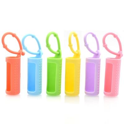 China 10ml Silicone Roller Gemstone 5ml Roll On Bottles Holder Sleeve Essential Oil Carrying Case Travel Protective Cover zu verkaufen