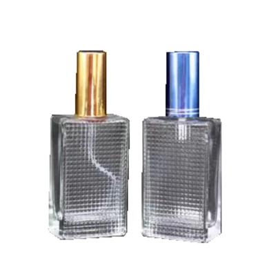 中国 Wholesale clear glass Bottle With Aluminium Cap Glass Refill Empty Perfume Atomizer Spray bottle hot sell 販売のため