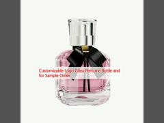 Customizable Logo Glass Perfume Bottle and for Sample Order