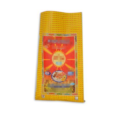 China Manufacturing Design Polypropylene 10kg 15kg 25kg Rice Packaging Moisture Proof PP Woven Bag for sale