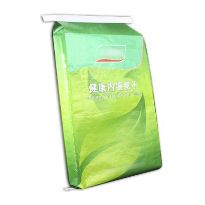 China 20kg 50kg Open Mouth Cement Packing Bag Of Interior Wall Moisture Proof Putty for sale