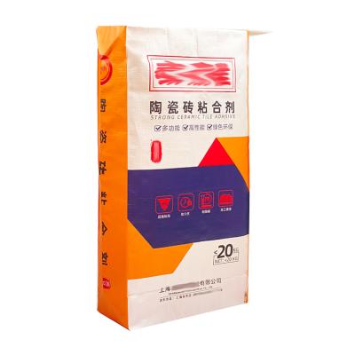 China Moisture Proof 25kg 50kg PP Cement Bag Polypropylene Sealant Powder Valve Bag for sale