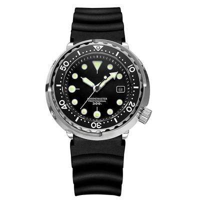 China Good Quality Luminous Men's Automatic Date 300M Mechanical Diver Wristwatches NH35 Automatic Diving Watches for sale