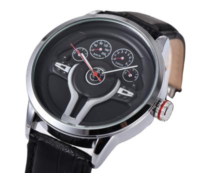 China Auto Date Rim Watches Men Wrist Design Custom Your Own 3D Car Wheel Watches for sale