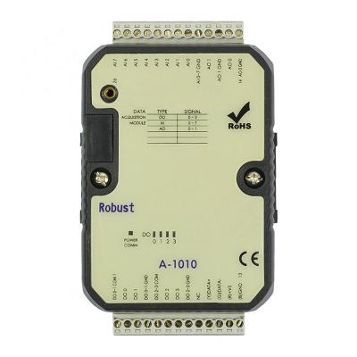 China 8AI 2AO 4DO Sink RS-485 Output Output Modbus Remote I/O Module (A-1010) A-1010 for sale